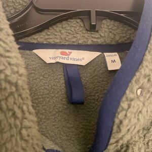 Vineyard Vines fleece button down jacket